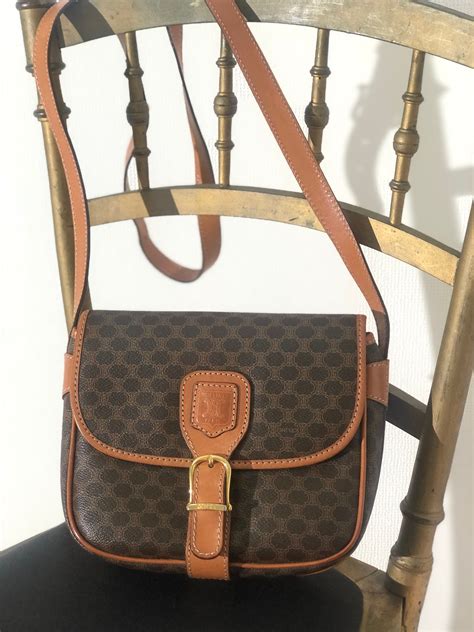 celine bag with buckle macadam